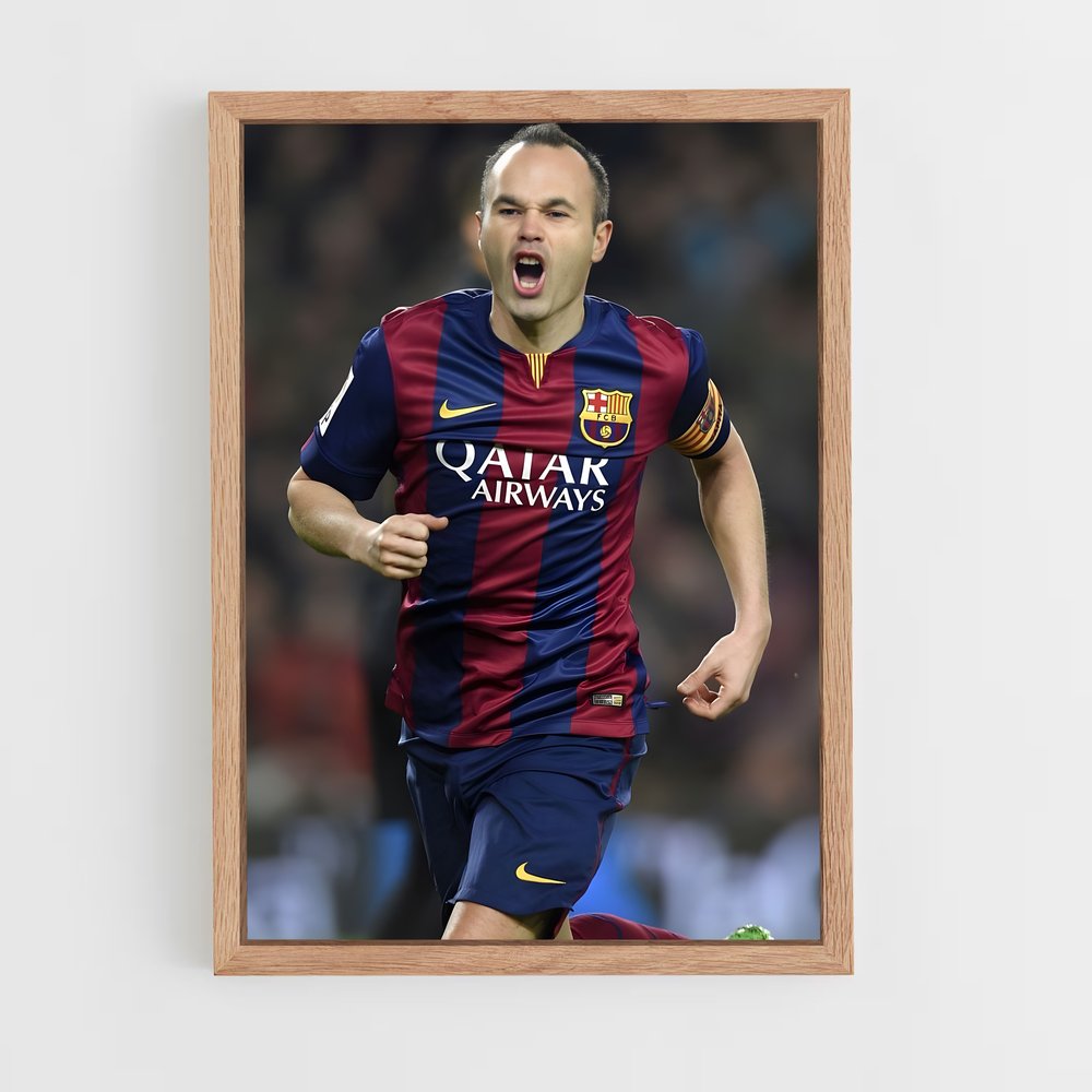 Poster L'Élan d'Iniesta (vue 4)